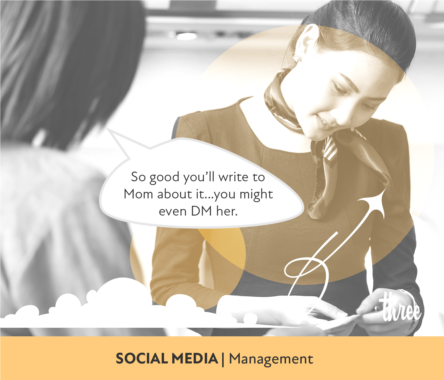 Social Media service illustration